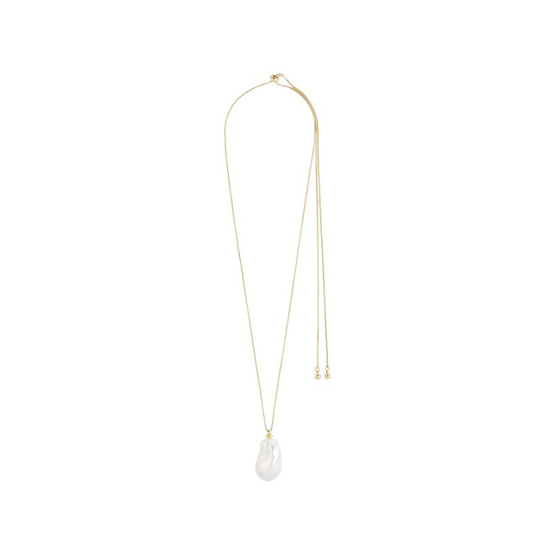 Pilgrim Sky Pearl Necklace image number 1